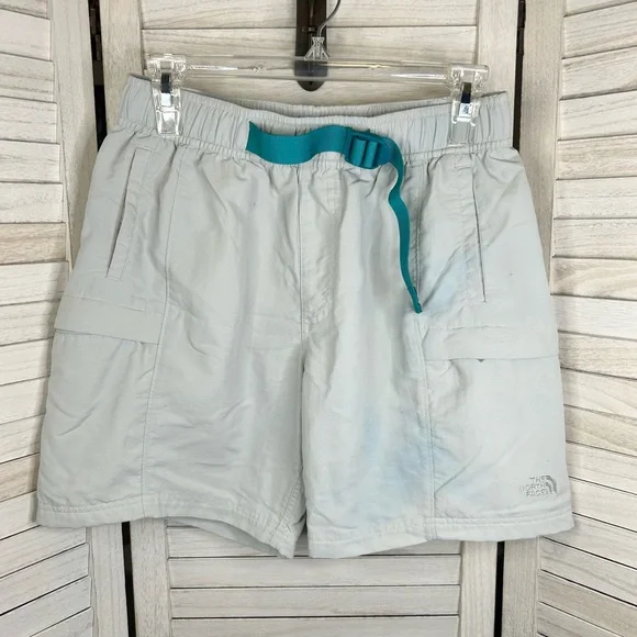 The North Face Men’s Outdoor Cargo Off White Shorts with Belt - Picture 3 of 12